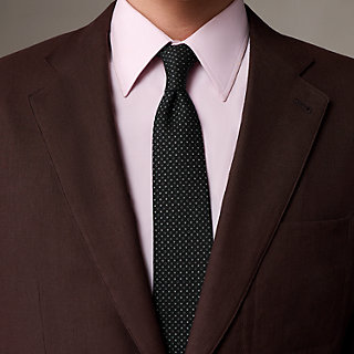 ネクタイ 《アン・シュスパン》 - レッド | Hermès - エルメス-公式サイト